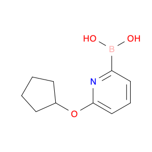 Boronic acid, B-[6-(cyclopentyloxy)-2-pyridinyl]-