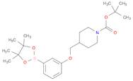 1-Piperidinecarboxylic acid, 4-[[3-(4,4,5,5-tetramethyl-1,3,2-dioxaborolan-2-yl)phenoxy]methyl]-...