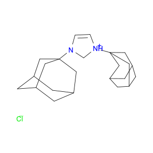 1H-Imidazolium, 1,3-bis(tricyclo[3.3.1.13,7]dec-1-yl)-, chloride (1:1)