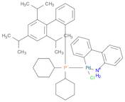 Palladium, [2'-(amino-κN)[1,1'-biphenyl]-2-yl-κC]chloro[dicyclohexyl[2',4',6'-tris(1-methylethyl)[…