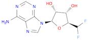 Adenosine, 5'-deoxy-5',5'-difluoro- (9CI)