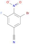 Benzonitrile, 3-bromo-5-fluoro-4-nitro-