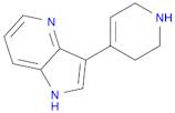 1H-Pyrrolo[3,2-b]pyridine, 3-(1,2,3,6-tetrahydro-4-pyridinyl)-