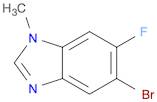 1H-Benzimidazole, 5-bromo-6-fluoro-1-methyl-