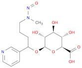 β-D-Glucopyranosiduronic acid, 4-(methylnitrosoamino)-1-(3-pyridinyl)butyl