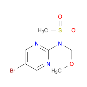 Methanesulfonamide, N-(5-bromo-2-pyrimidinyl)-N-(methoxymethyl)-