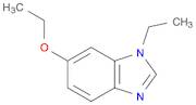 1H-Benzimidazole, 6-ethoxy-1-ethyl-