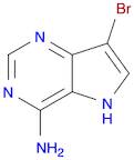 5H-Pyrrolo[3,2-d]pyrimidin-4-amine, 7-bromo-