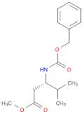 Pentanoic acid, 4-methyl-3-[[(phenylmethoxy)carbonyl]amino]-, methyl ester, (3S)-