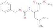 Hexanoic acid, 5-methyl-3-[[(phenylmethoxy)carbonyl]amino]-, methyl ester