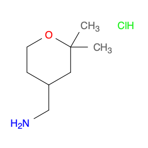 2H-Pyran-4-methanamine, tetrahydro-2,2-dimethyl-, hydrochloride (1:1)