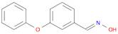 Benzaldehyde, 3-phenoxy-, oxime, (E)- (9CI)