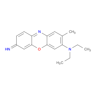 3H-Phenoxazin-7-amine, N,N-diethyl-3-imino-8-methyl-