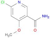 3-Pyridinecarboxamide, 6-chloro-4-methoxy-