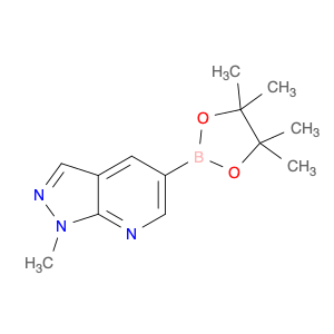 1H-Pyrazolo[3,4-b]pyridine, 1-methyl-5-(4,4,5,5-tetramethyl-1,3,2-dioxaborolan-2-yl)-