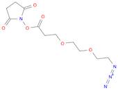 2,5-dioxopyrrolidin-1-yl 3-(2-(2-azidoethoxy)ethoxy)propanoate