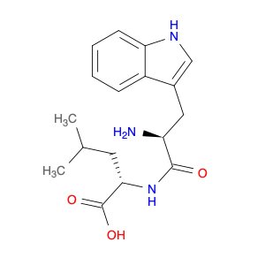 (S)-2-((S)-2-Amino-3-(1H-indol-3-yl)propanamido)-4-methylpentanoic acid