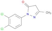 3H-Pyrazol-3-one, 2-(3,4-dichlorophenyl)-2,4-dihydro-5-methyl-