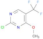 Pyrimidine, 2-chloro-4-methoxy-5-(trifluoromethyl)-