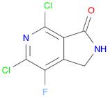 3H-Pyrrolo[3,4-c]pyridin-3-one, 4,6-dichloro-7-fluoro-1,2-dihydro-