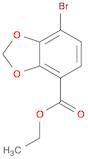 1,3-Benzodioxole-4-carboxylic acid, 7-bromo-, ethyl ester