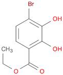 Benzoic acid, 4-bromo-2,3-dihydroxy-, ethyl ester