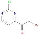 Ethanone, 2-bromo-1-(2-chloro-4-pyrimidinyl)-