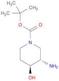 1-Piperidinecarboxylic acid, 3-amino-4-hydroxy-, 1,1-dimethylethyl ester, (3S,4S)-