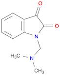 1H-Indole-2,3-dione, 1-[(dimethylamino)methyl]-