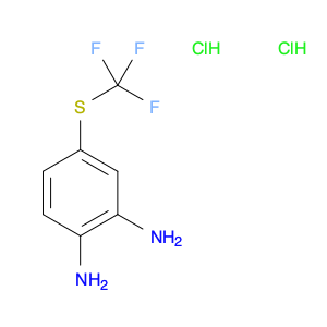 1,2-Benzenediamine, 4-[(trifluoromethyl)thio]-, hydrochloride (1:2)