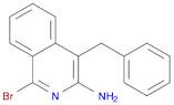 3-Isoquinolinamine, 1-bromo-4-(phenylmethyl)-