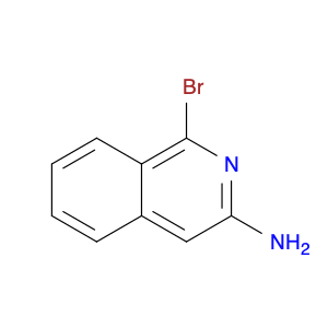 3-Isoquinolinamine, 1-bromo-