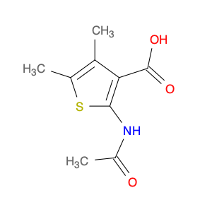 3-Thiophenecarboxylic acid, 2-(acetylamino)-4,5-dimethyl-