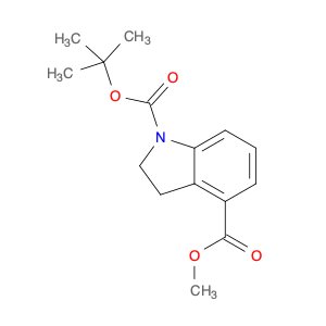 1-O-tert-butyl 4-O-methyl 2,3-dihydroindole-1,4-dicarboxylate