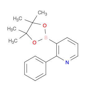 Pyridine, 2-phenyl-3-(4,4,5,5-tetramethyl-1,3,2-dioxaborolan-2-yl)-