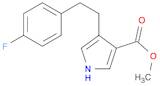 1H-Pyrrole-3-carboxylic acid, 4-[2-(4-fluorophenyl)ethyl]-, methyl ester