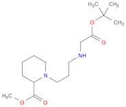 2-Piperidinecarboxylic acid, 1-[3-[[(1,1-dimethylethoxy)carbonyl]methylamino]propyl]-, methyl ester