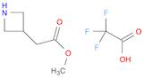 3-Azetidineacetic acid, methyl ester, 2,2,2-trifluoroacetate (1:1)