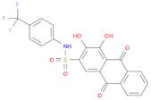 2-Anthracenesulfonamide, 9,10-dihydro-3,4-dihydroxy-9,10-dioxo-N-[4-(trifluoromethyl)phenyl]-