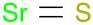 Strontium sulfide (SrS)