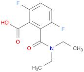 Benzoic acid, 2-[(diethylamino)carbonyl]-3,6-difluoro-