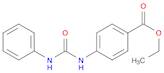 Benzoic acid, 4-[[(phenylamino)carbonyl]amino]-, ethyl ester