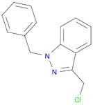 1H-Indazole, 3-(chloromethyl)-1-(phenylmethyl)-