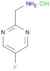 2-Pyrimidinemethanamine, 5-fluoro-, hydrochloride (1:1)