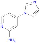 2-Pyridinamine, 4-(1H-imidazol-1-yl)-