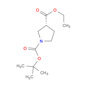 1,3-Pyrrolidinedicarboxylic acid, 1-(1,1-dimethylethyl) 3-ethyl ester, (3R)-