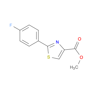 4-Thiazolecarboxylic acid, 2-(4-fluorophenyl)-, methyl ester