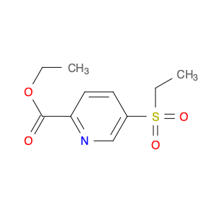 2-Pyridinecarboxylic acid, 5-(ethylsulfonyl)-, ethyl ester