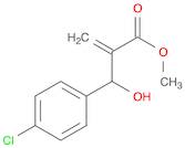 Benzenepropanoic acid, 4-chloro-β-hydroxy-α-methylene-, methyl ester