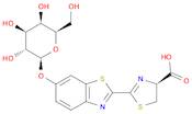 4-Thiazolecarboxylic acid, 2-[6-(β-D-galactopyranosyloxy)-2-benzothiazolyl]-4,5-dihydro-, (4S)-